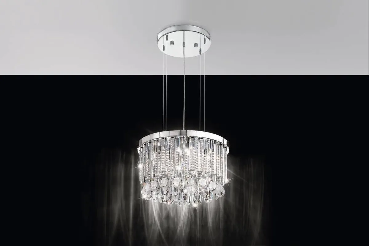 Eglo Calaonda Hanglamp G9 - 7 Lichtpunten - Chroom