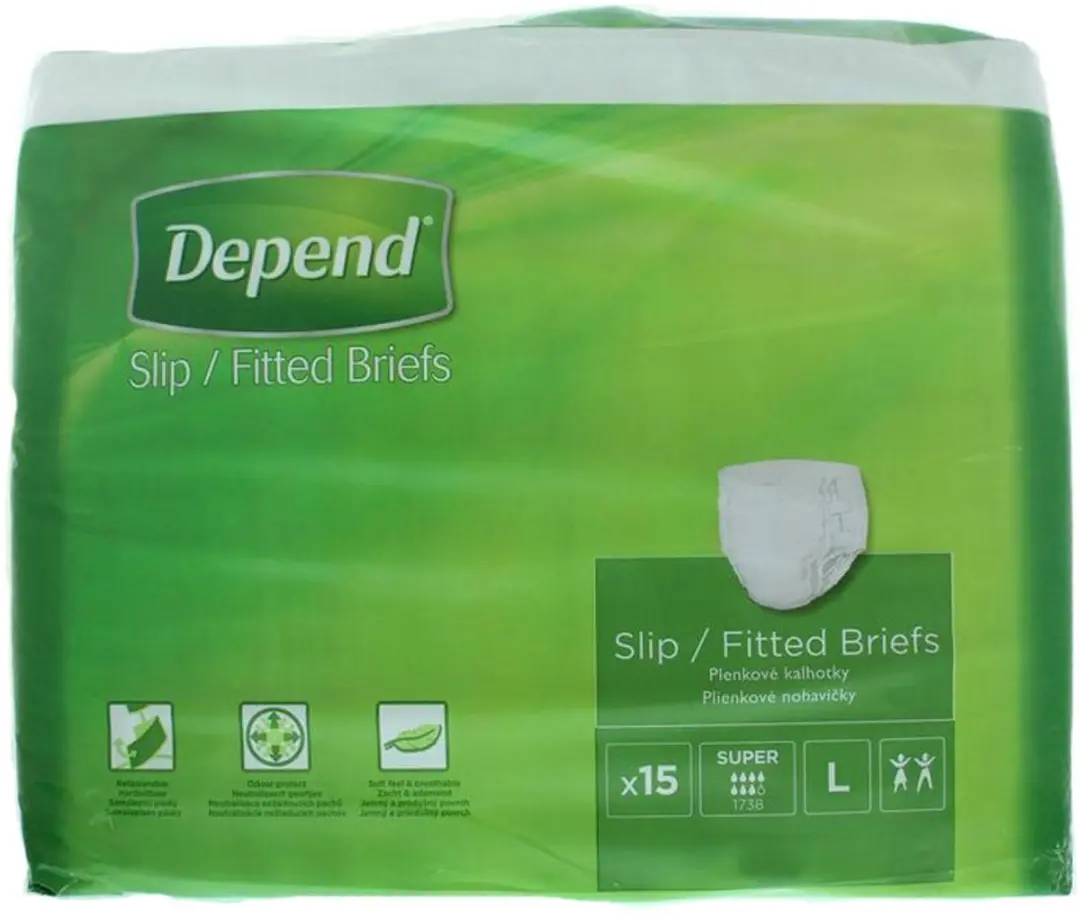 Depend Slip Super Incontinentiebroekjes L