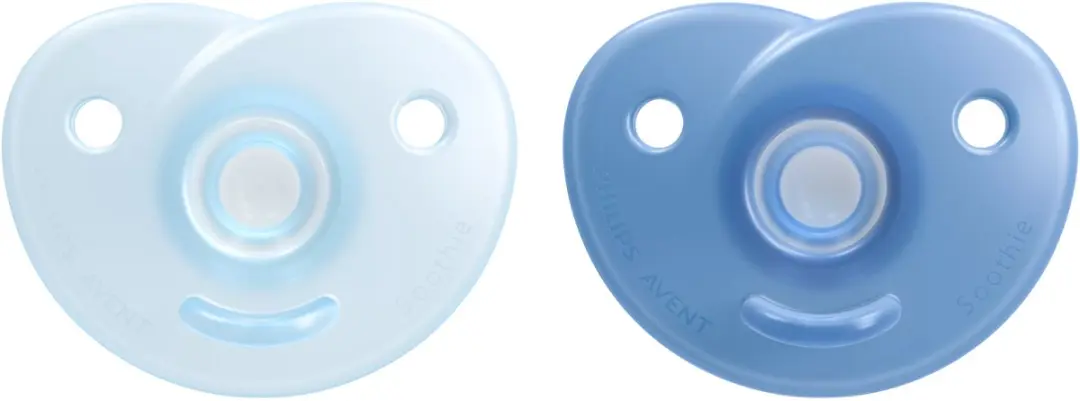 Philips Avent Soothie Hart Fopspenen 2 Stuks - Blauw
