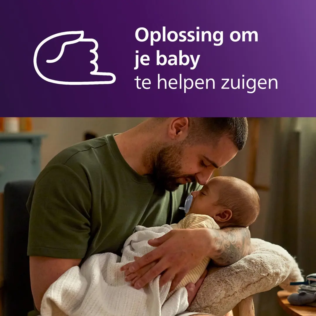 Philips Avent Soothie Hart Fopspenen 2 Stuks - Blauw
