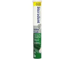 Steradent Active Fresh Reinigingstabletten