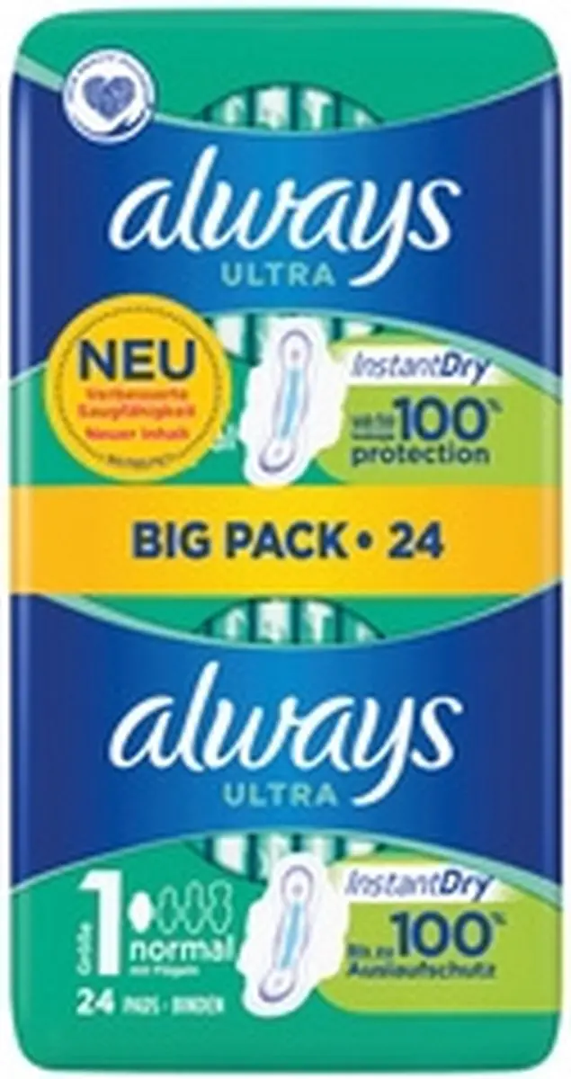 Always Ultra Normal Maandverband - 24 Stuks
