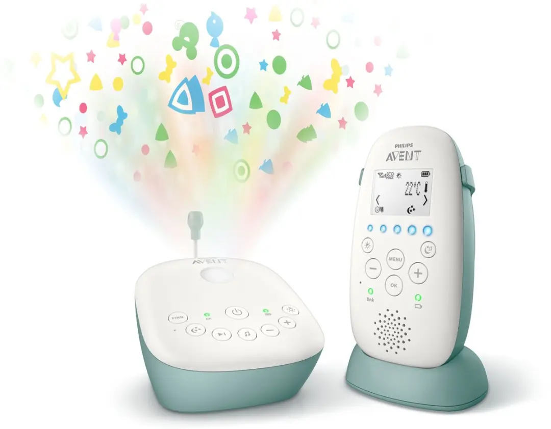 Philips Avent SCD731 Babyfoon - 2.7 inch - Blauw