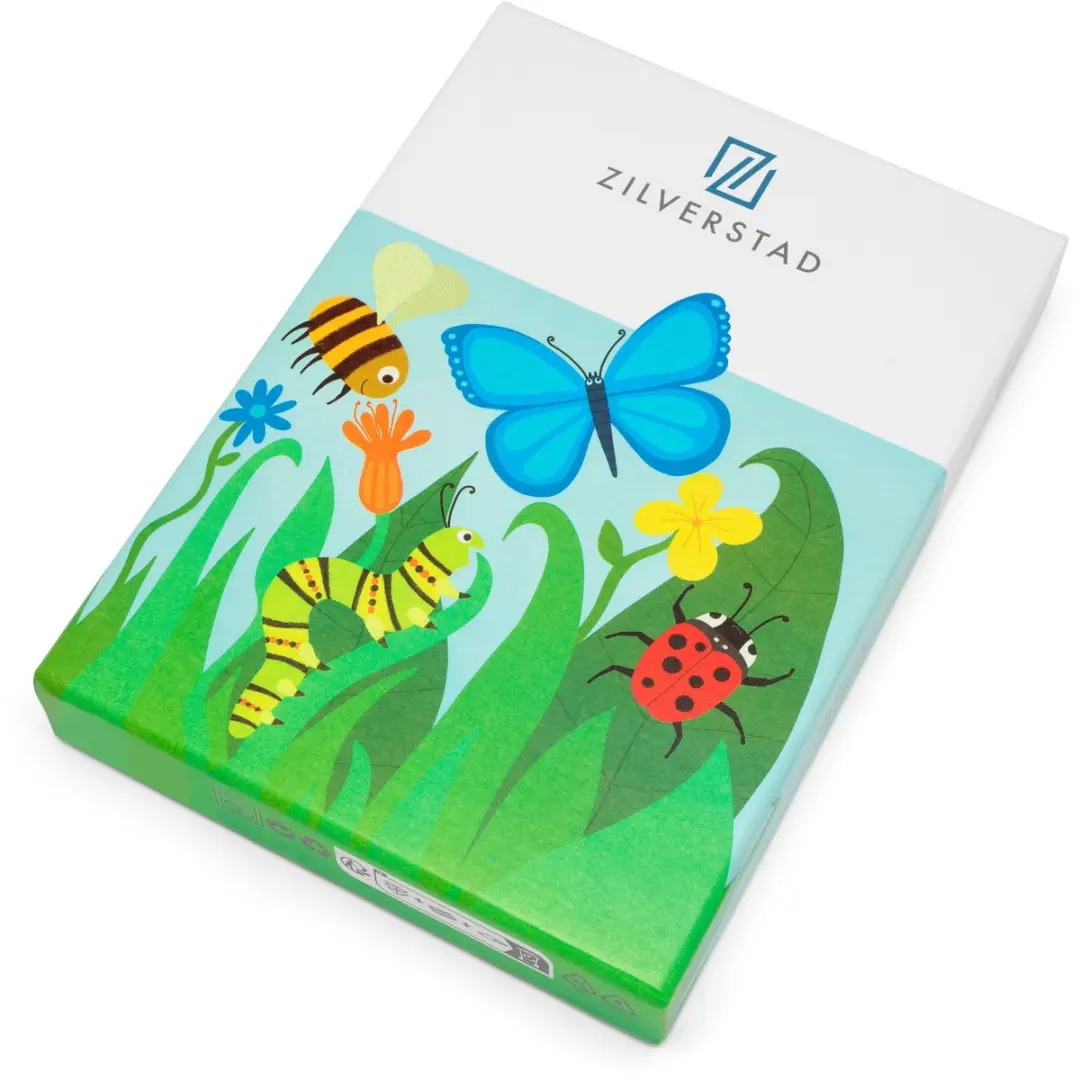 Zilverstad Kinderbestek Natuurvriendjes RVS 18/10 - 4-delig - Zilver