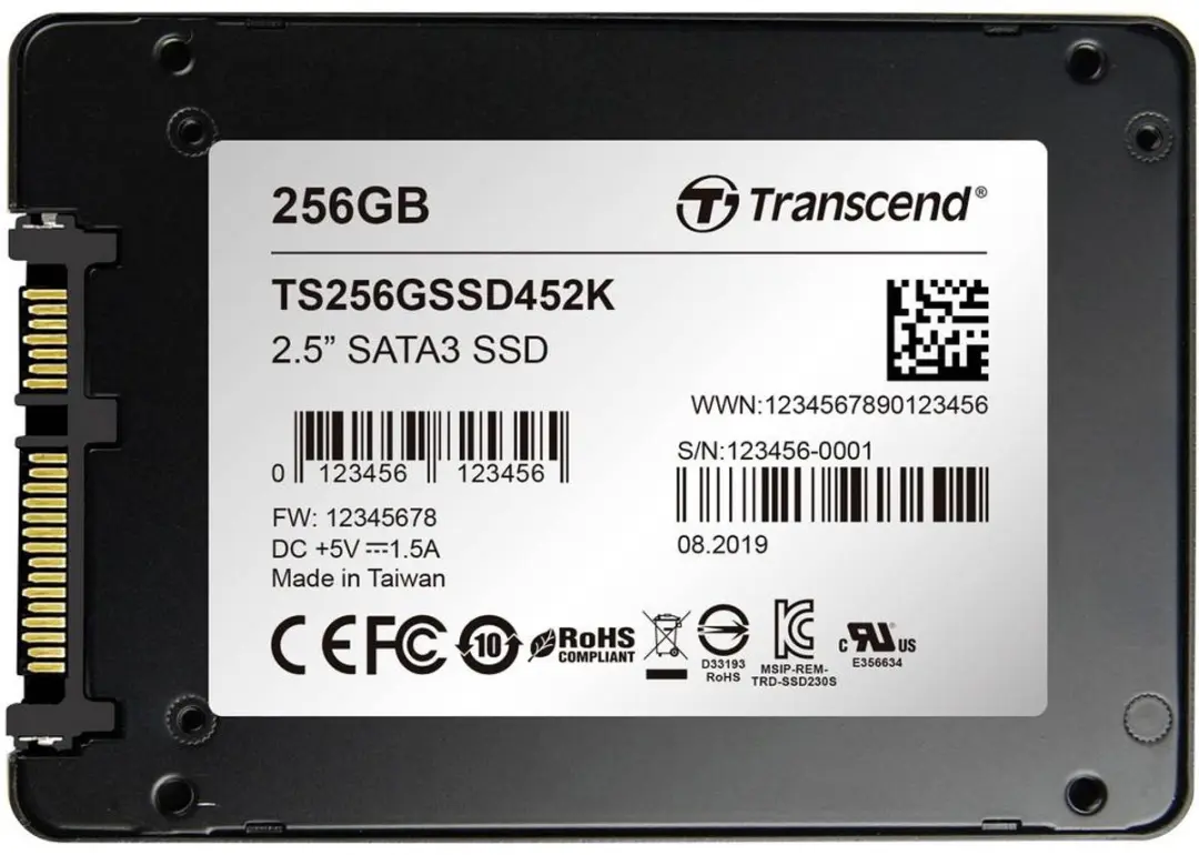 Transcend SSD452K TS256GSSD452K SSD 256GB - 2.5" SATA
