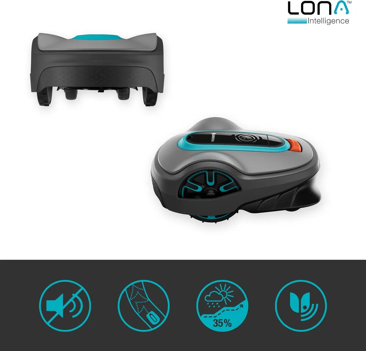 Gardena smart SILENO life 1250 Robotmaaier - 1250 m²