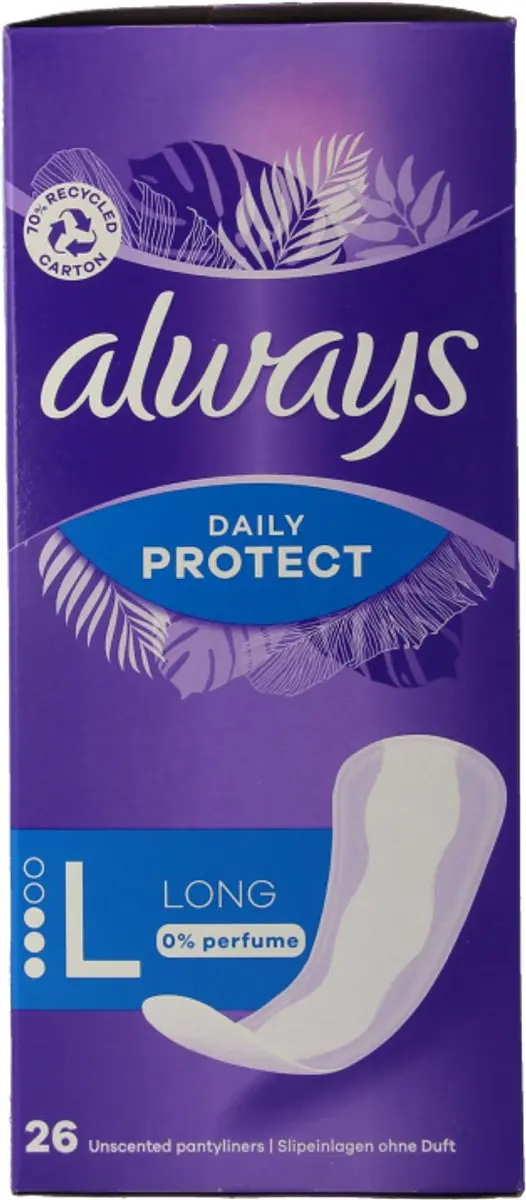 Always Inlegkruisjes Daily Protect Long 26 Stuks