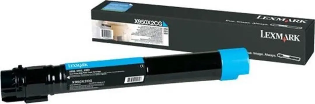 Lexmark X950X2CG Tonercartridge Cyaan 24.000