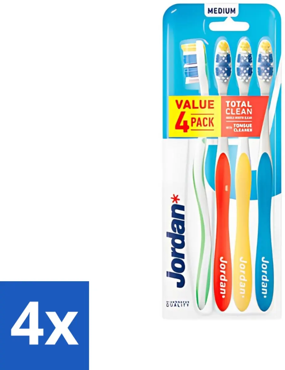 Jordan Total Clean Tandenborstels Medium