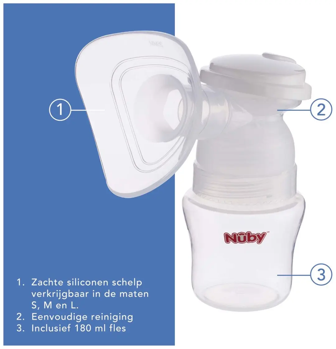 Nûby Elektrische Borstkolf - Wit