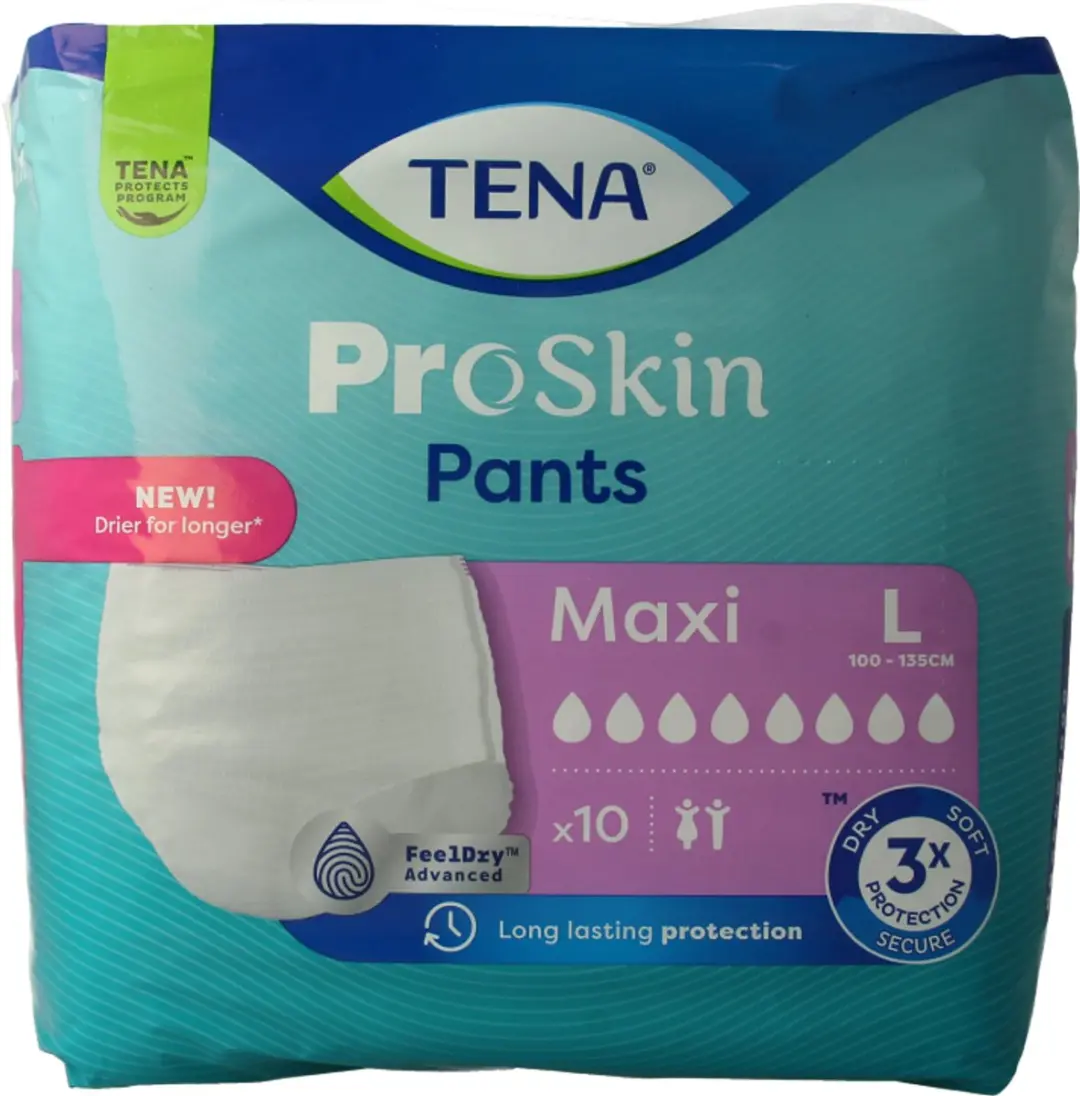 TENA Proskin Pants Maxi L - 10 Stuks - afbeelding 6 van 6