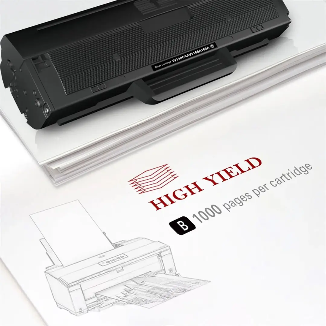 weCare W1106A Tonercartridge - Zwart - 1000 pagina's