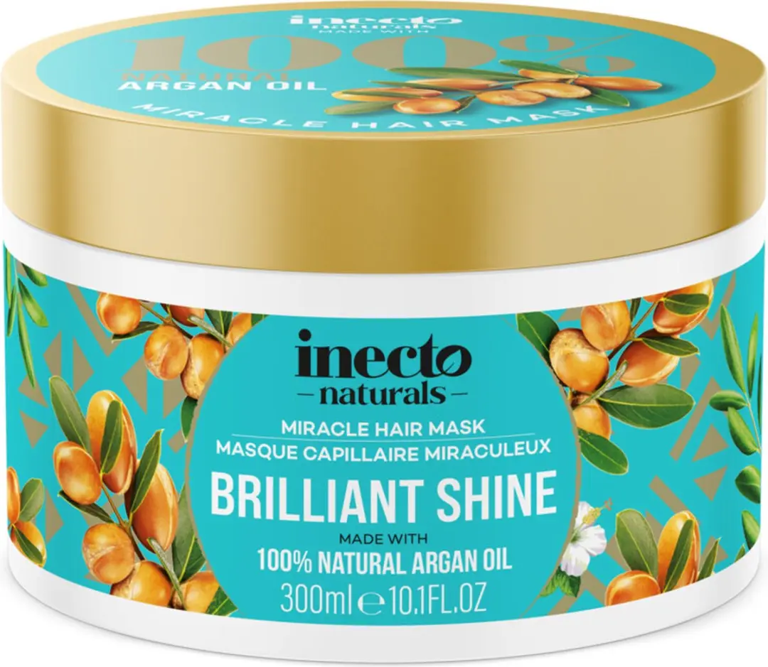 Inecto Naturals Brilliant Shine Argan Haarmasker 300ml