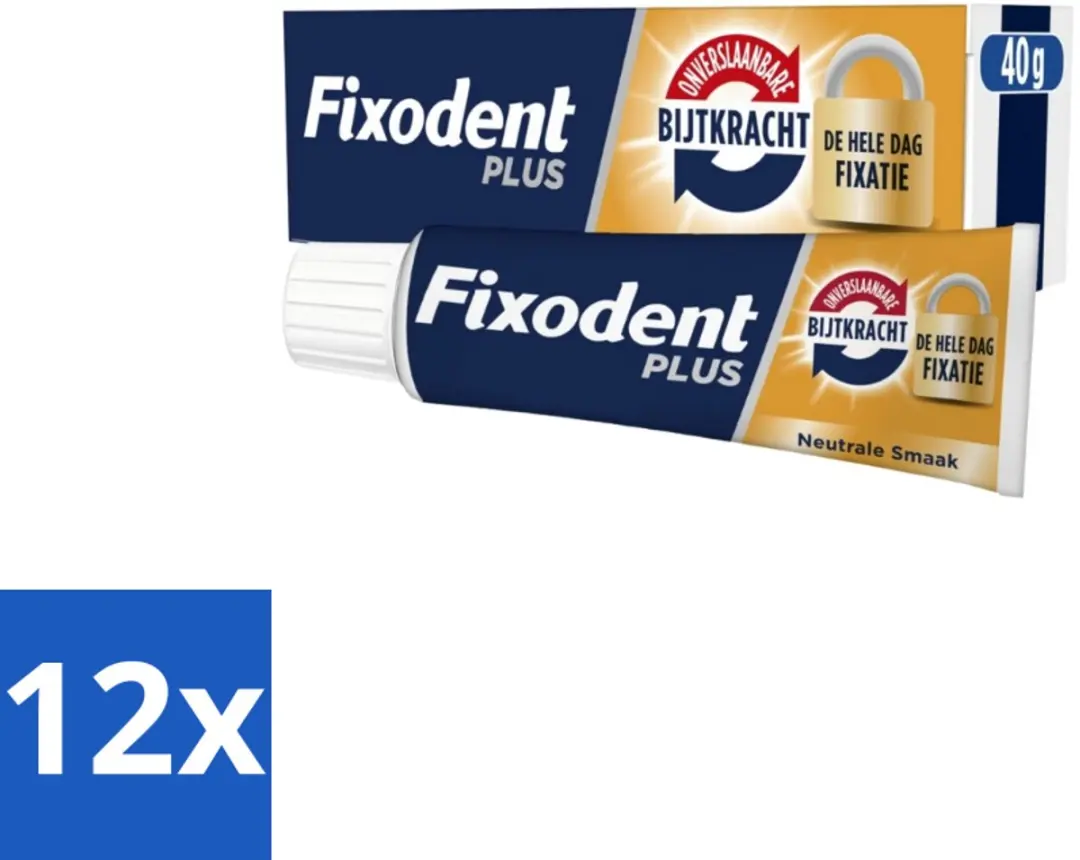 Fixodent Kleefpasta Plus Dual Power 40g