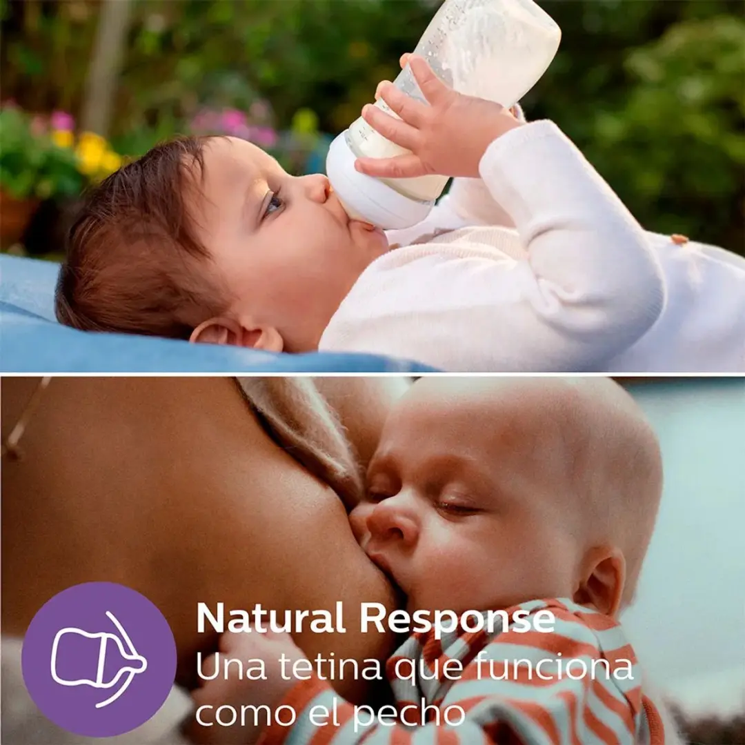 Philips Avent Natural Response Babyfles 330ml SCY906/01 - afbeelding 6 van 6