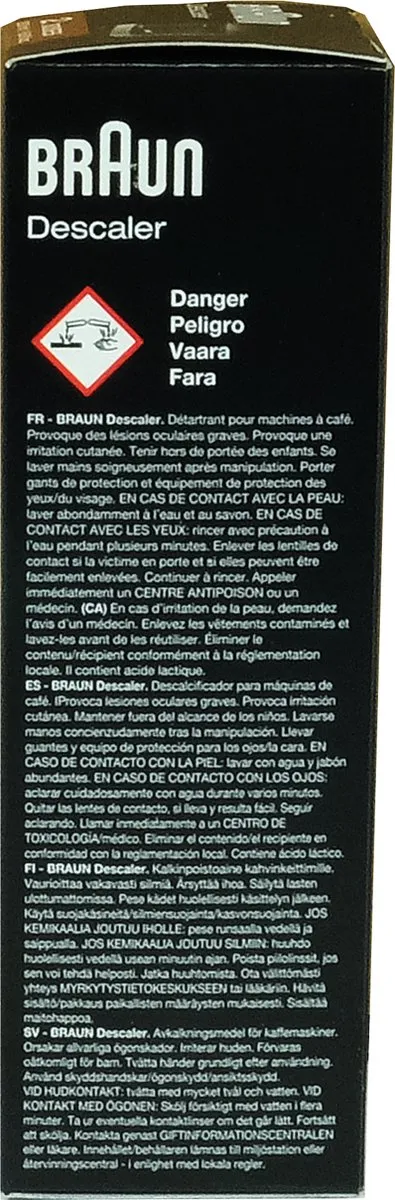 Braun Ontkalker AX13210003 - 2x100ml - o.a. KF7020BK/KF7120BK