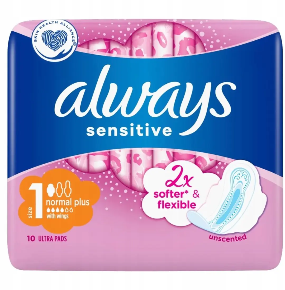 Always Sensitive Maandverband Daggebruik