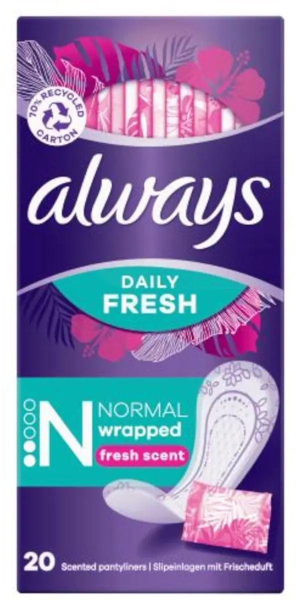 Always Dailies Fresh Scent Inlegkruisjes