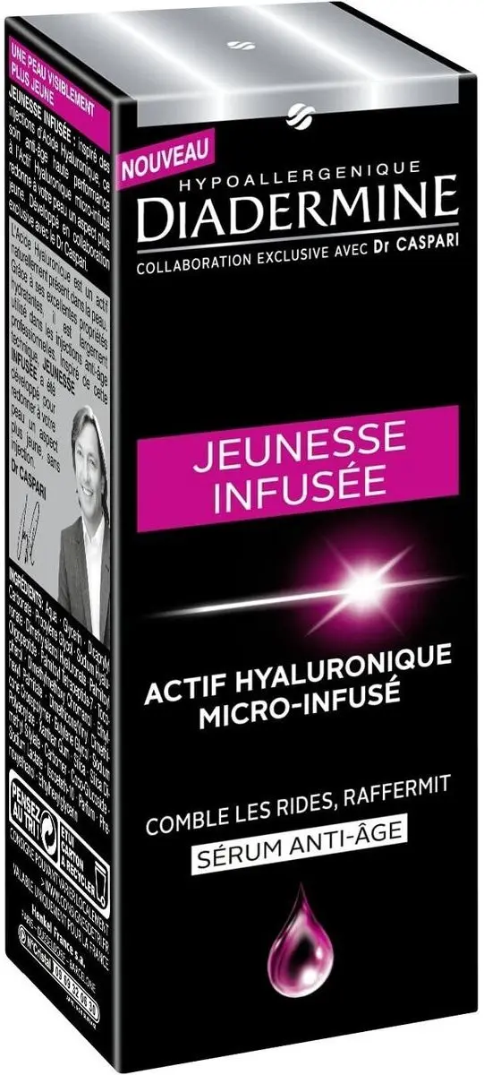 Diadermine Soin Concentré Anti-Rides Jeunesse Infusée 30ml