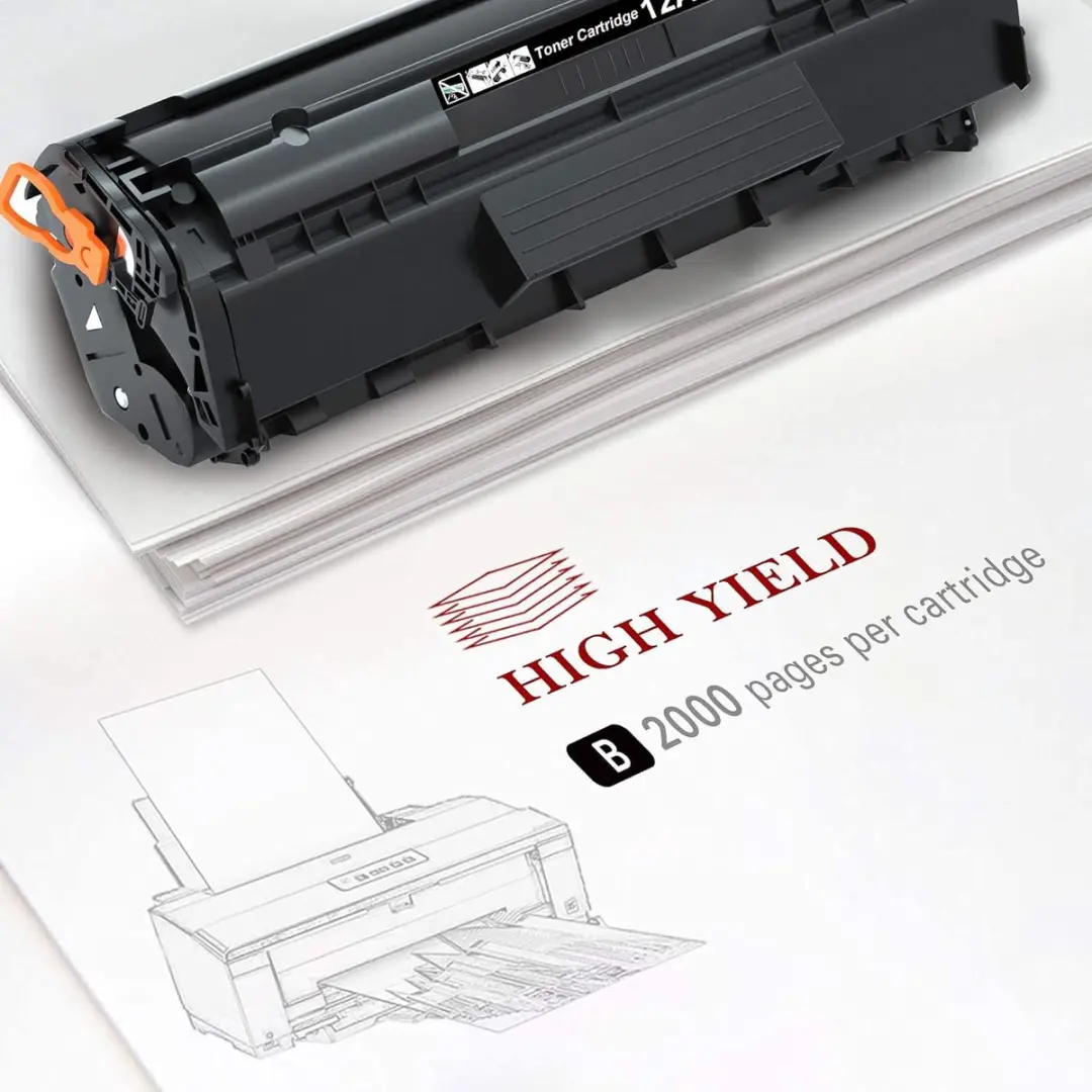 weCare HP Q2612A Tonercartridge Zwart - 2000 Pagina's