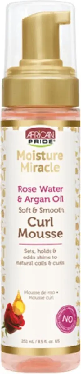 African Pride Curl Mousse Moisture Miracle 238ml