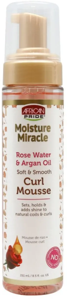 African Pride Curl Mousse Moisture Miracle 238ml