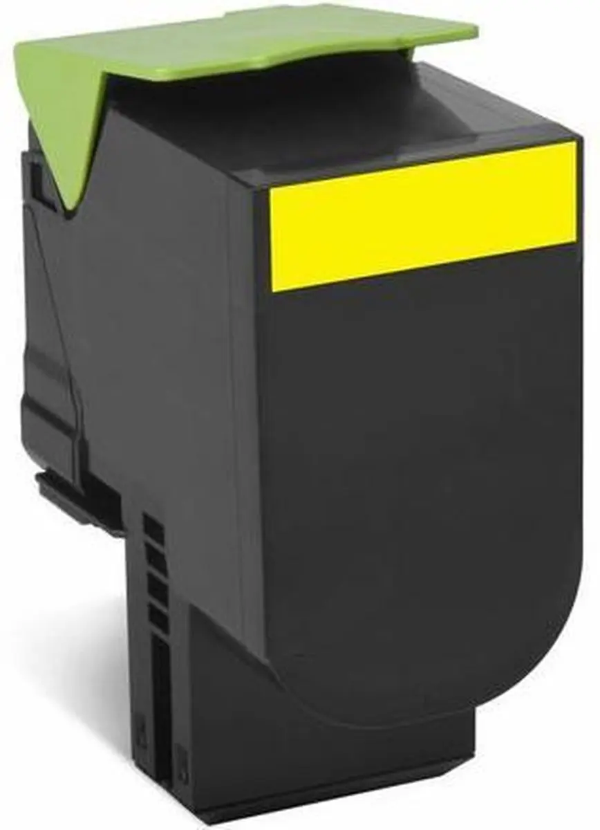 Lexmark 702HYE Tonercartridge Geel 3.000 Pagina's