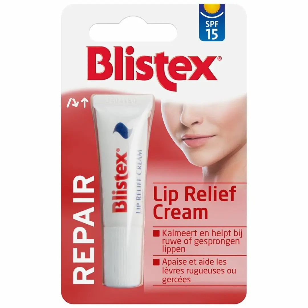 Blistex Lip Relief Cream - 3x6ml