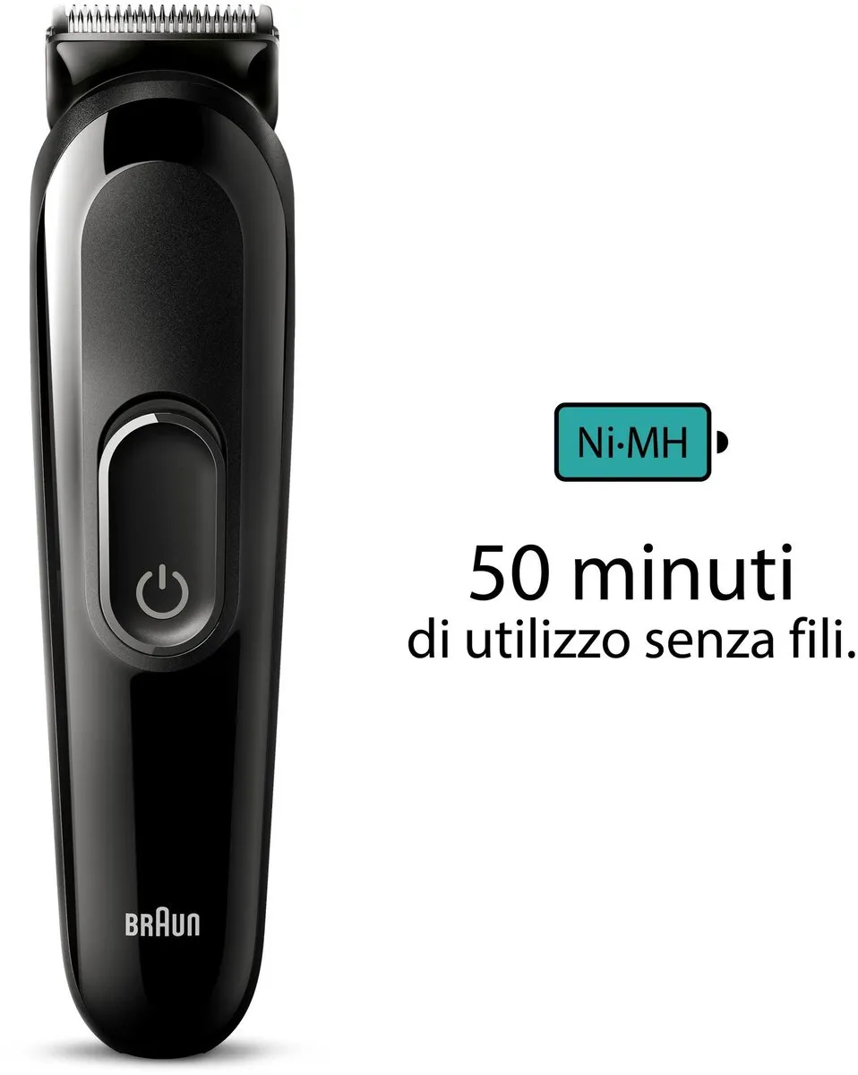 Braun MGK3410 Baardtrimmer - 6 in 1 - Zwart - afbeelding 6 van 6