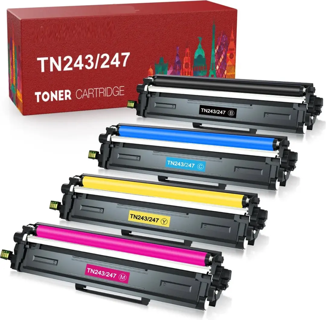 weCare TN-243 Tonercartridges 4-pack