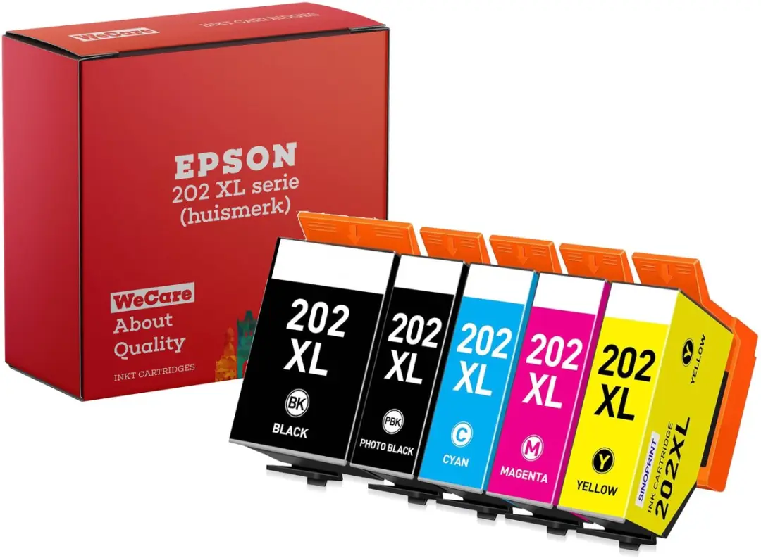 weCare Epson 202XL Inktpatronen