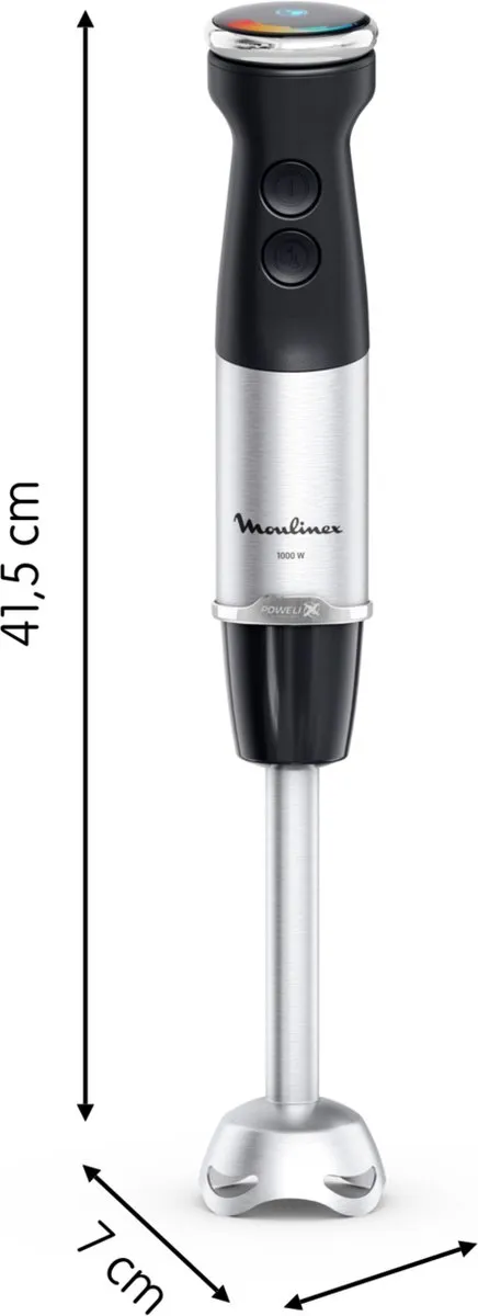 Moulinex Quickchef+ DD673810 Staafmixer 1000W - Zwart