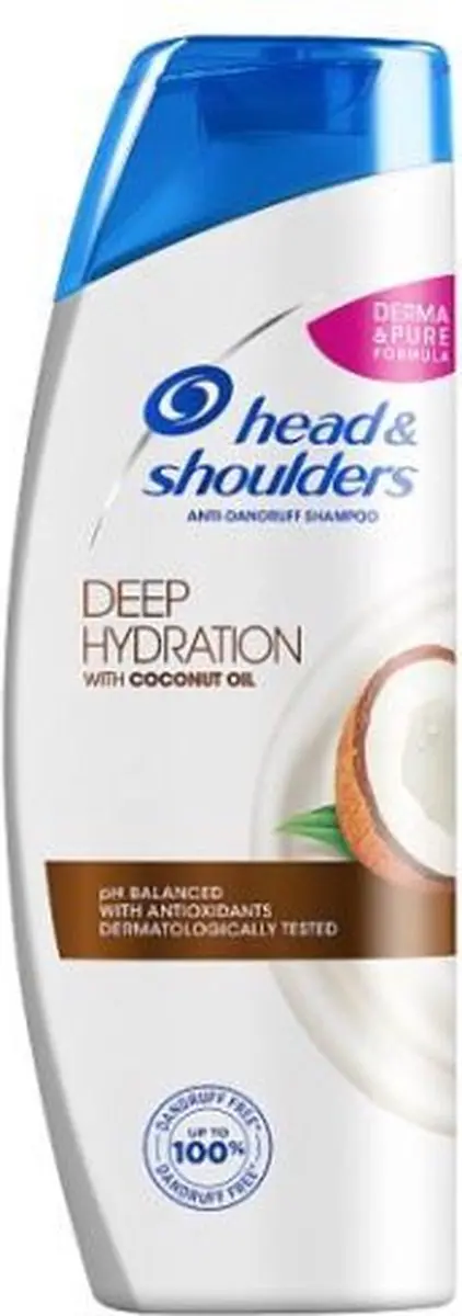 Head & Shoulders Deep Hydration Coconut Anti-roos Shampoo 400ml