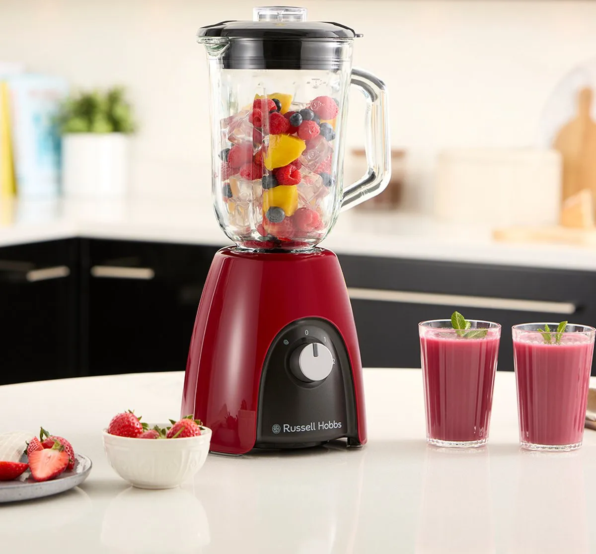 Russell Hobbs Desire Blender 650W - 1,5L Rood - afbeelding 6 van 6