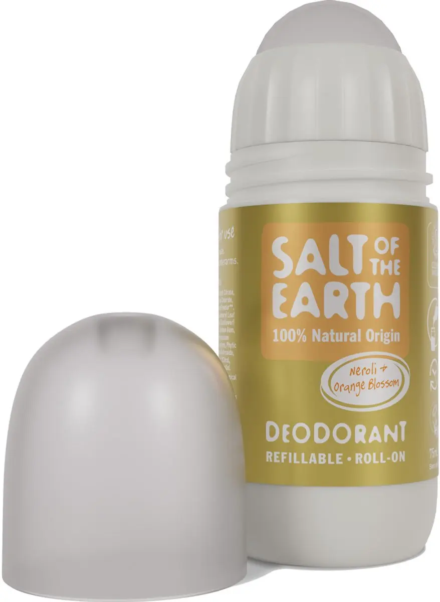 Salt of the Earth Hervulbare Roll-on Deo Neroli & Oranje Blossom 75ml