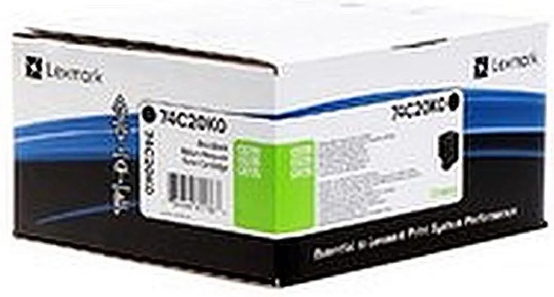 Lexmark 74C20K0 Tonercartridge - Zwart - 3000 pagina's