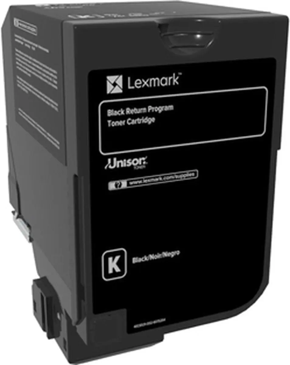 Lexmark 74C20K0 Tonercartridge - Zwart - 3000 pagina's