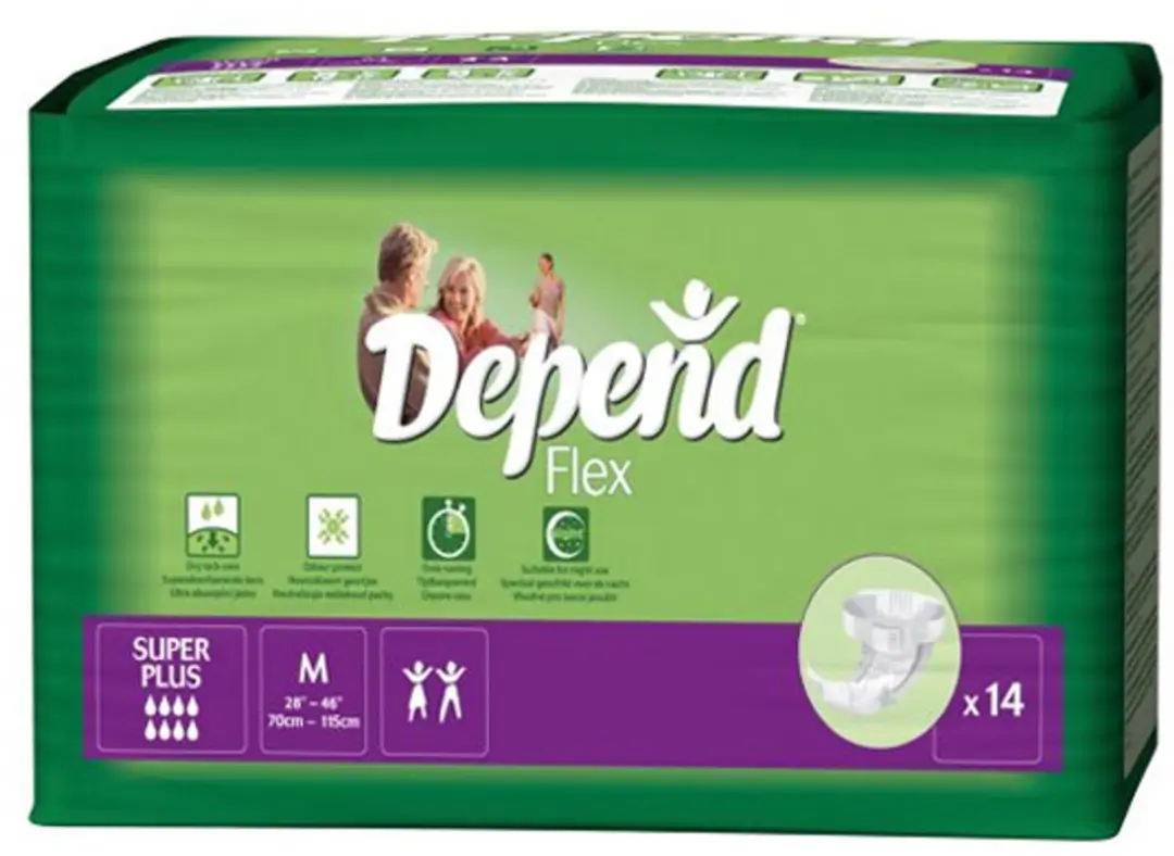 Depend Flex Super Plus Medium