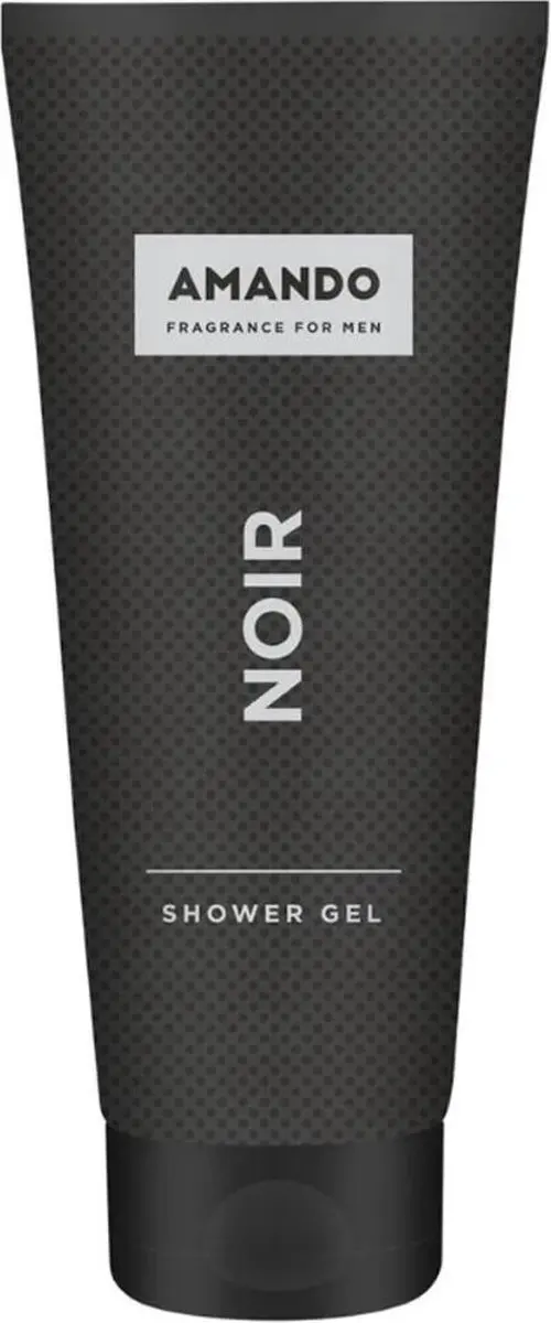 Amando Showergel Noir - 200ml - 6 Stuks