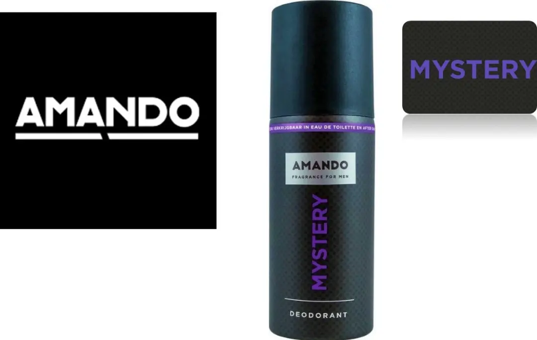Amando Deodorant Spray Mystery - 600ml (4x150ml)