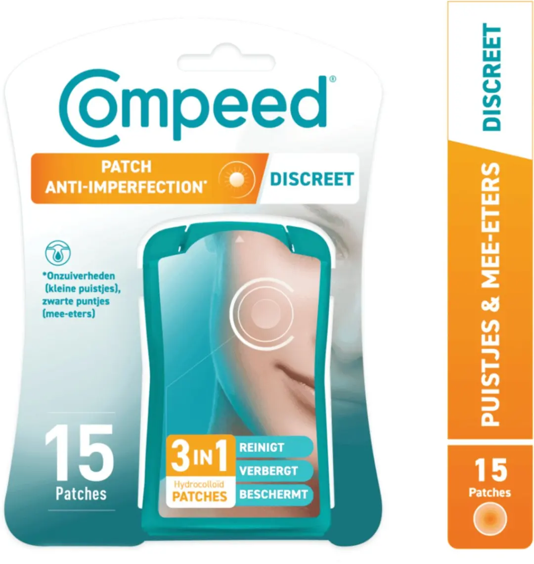 Compeed Discreet Anti-Imperfection Patch - 15 Stuks