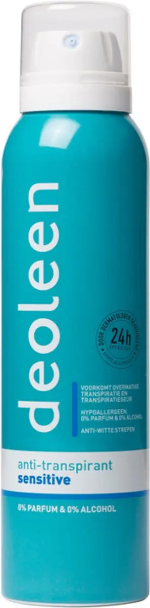Deoleen Sensitive Anti-Transpirant Spray - 3x150ml