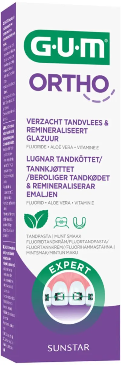 Gum Ortho Tandpasta 75ml