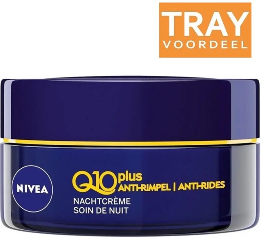 NIVEA Q10 Plus Anti-Rimpel Nachtcrème 12x50ml