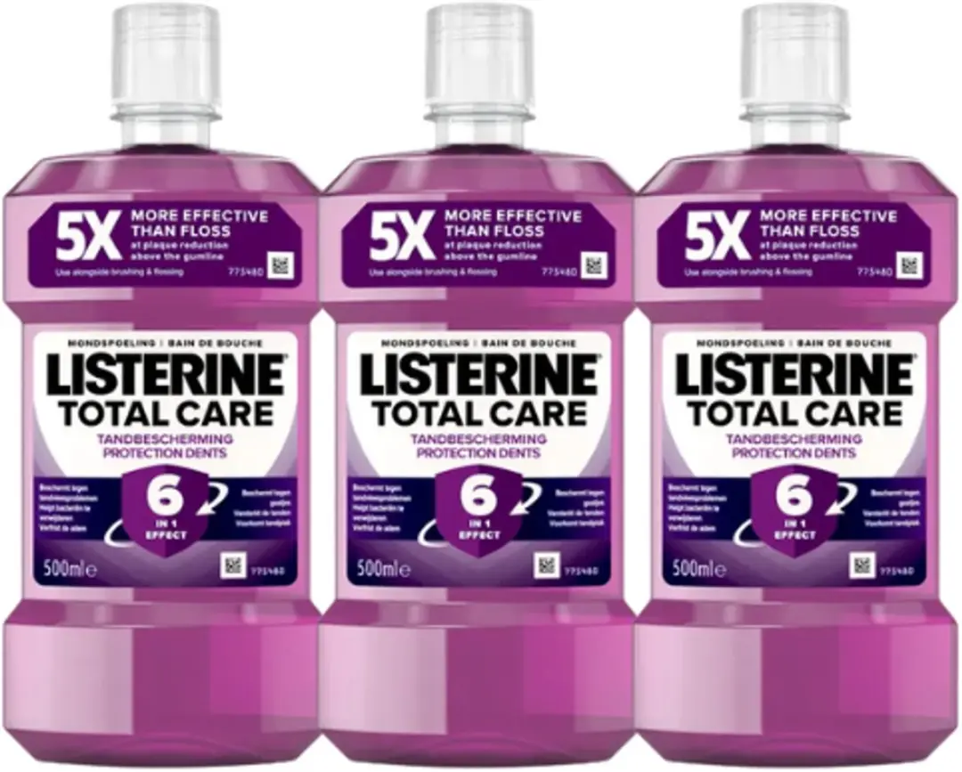 Listerine Total Care Mondwater 500ml