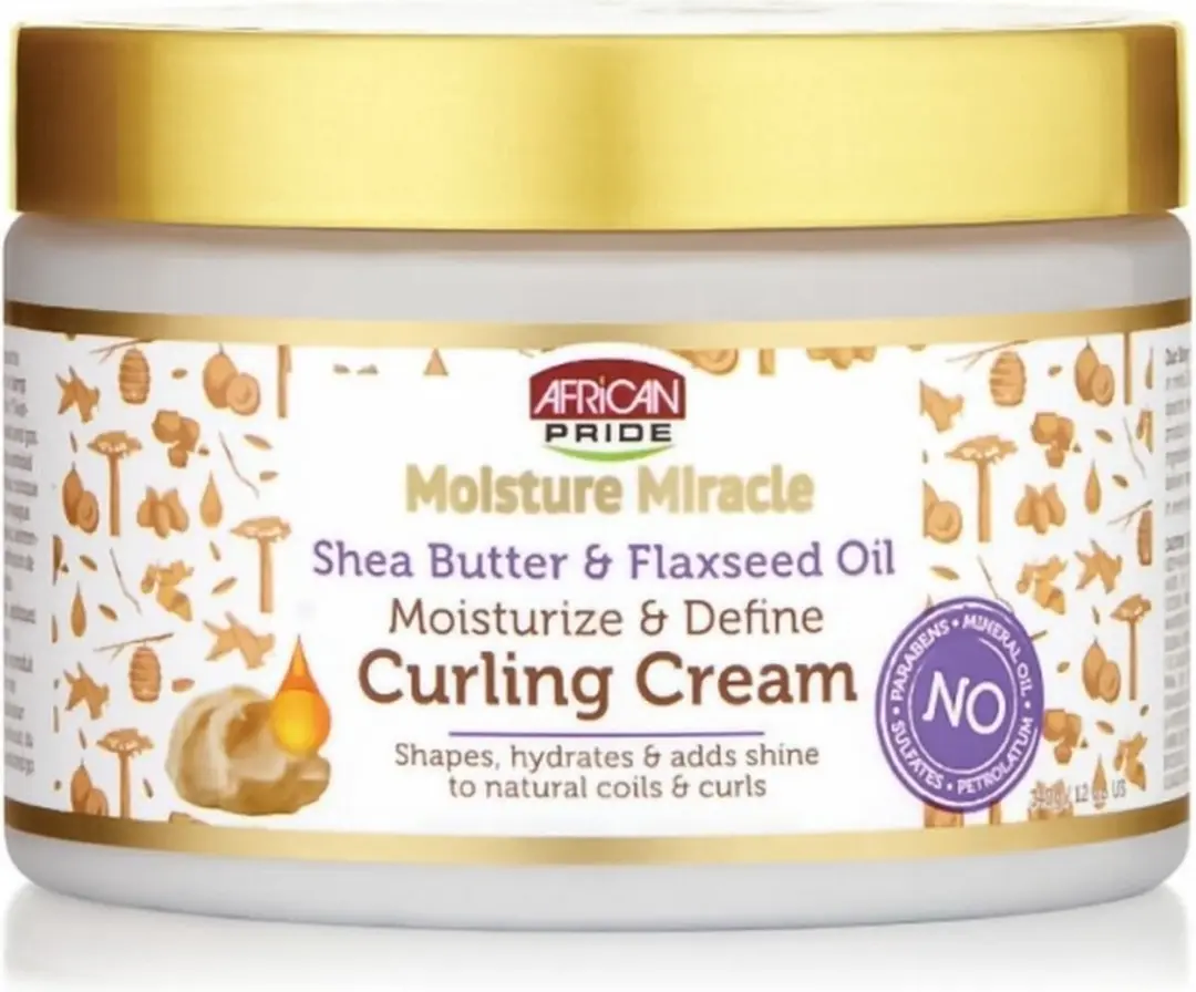 African Pride Moisture Miracle Krullende Crème 340g