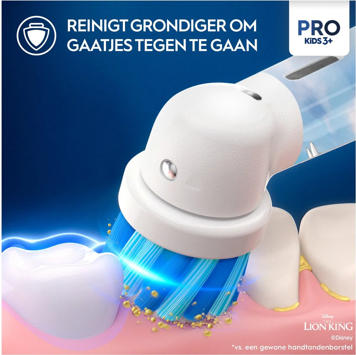 Oral-B Pro Kids The Lion King Elektrische Tandenborstel - Rood/Wit