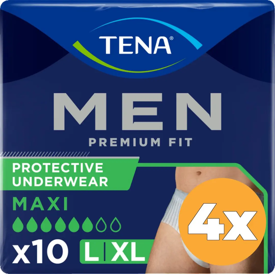 TENA Men Premium Fit Maxi L/XL - 40 Stuks