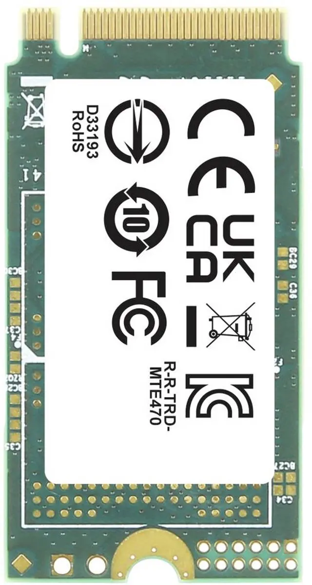 Transcend MTE470A 128GB NVMe M.2 SSD - TS128GMTE470A