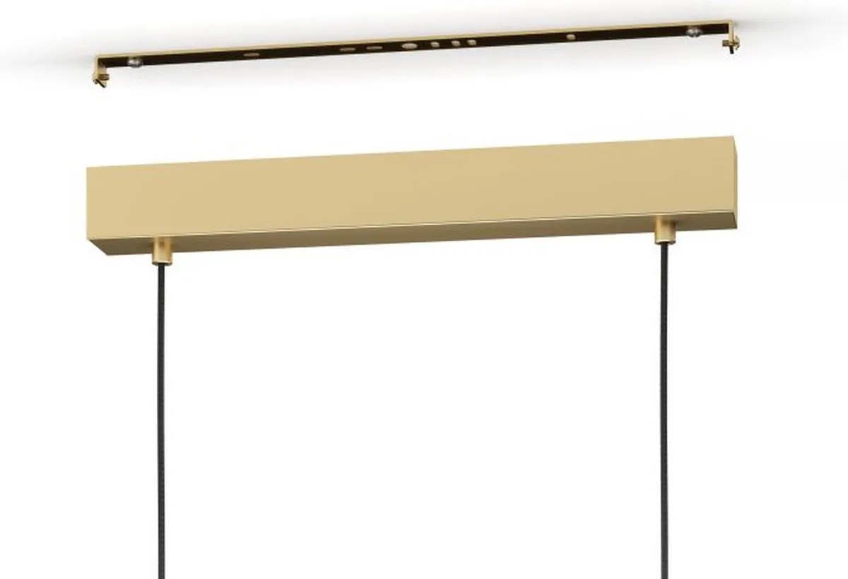 Eglo Cumiole Hanglamp E27 - 78 cm - Goud - afbeelding 6 van 6